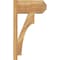 Ekena Millwork Westlake Craftsman Rough Sawn Outlooker, Western Red Cedar, 8"W x 16"D x 28"H OUT08X16X28WTL04RWR - alternate 2